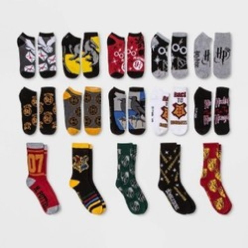 Womens Harry Potter Hogwarts Crest  Socks